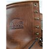 Image 4 : Pair of Sorel Winter Boots - Leather Uppers - Size 9