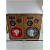Image 1 : Pair of LXI SP2660 Speakers (Visionik & Ultra Linear Subs) - Untested - 25x12x15" - Pickup Only
