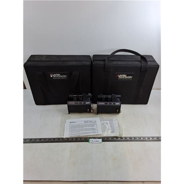 (2) Laser Technology Impulse Lasers with Totes - Untested