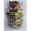 Image 2 : Vintage Glass Container Full of Match Books