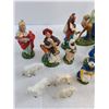 Image 2 : Vintage Set of Christmas Display Ornamental Figures