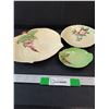 Image 1 : (3) Vintage Carlton Ware Leaf Shaped Dishes