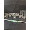 Image 1 : (3) Glass Cups, (4) Dishes & (5) Shot Glasses