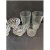 Image 7 : (3) Glass Cups, (4) Dishes & (5) Shot Glasses