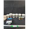 Image 1 : (6) Coffee Cups Flower Pattern, (2) Egg Cups & Carlton Trombone Care Kit