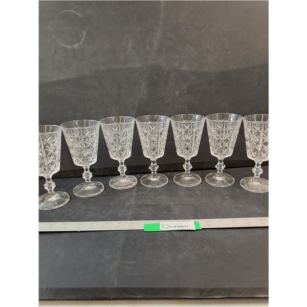 (8) Crystal Glasses