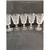 Image 3 : (8) Crystal Glasses