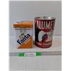Image 1 : Calumet Baking Powder Tin Can & Orange Fanta Tin Box