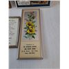 Image 2 : (3) Picture Frame Thermometer & Framed Picture