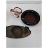 Image 2 : (2) Teacup And Saucer, Ashtray, Brush