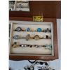 Image 3 : Variety Of Ring, Necklaces, Earrings & Bracelets& Jewelry Box- 10" x 5" x 4"