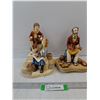 Image 1 : (2) Stone Craft Figurines