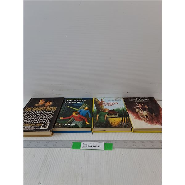 (4) Variety Of Book- Nancy Drew, The Hardy Boys 