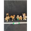 Image 1 : (3) Dog Figurines & Mouse Figurine