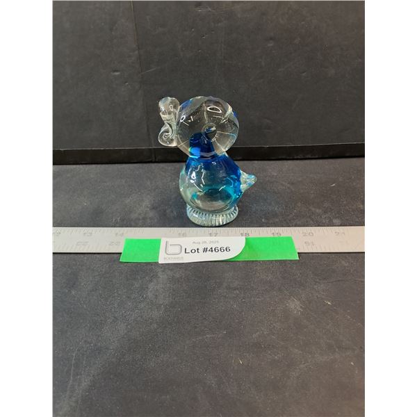 Glass Bird Decoration