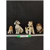 Image 1 : (4) Dog Figurines
