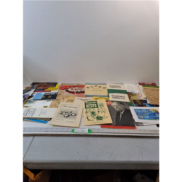 Variety Of Postcards, Envelopes, Book, Recipes & Valentines