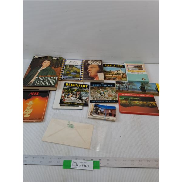 Variety Of Books, Postcards