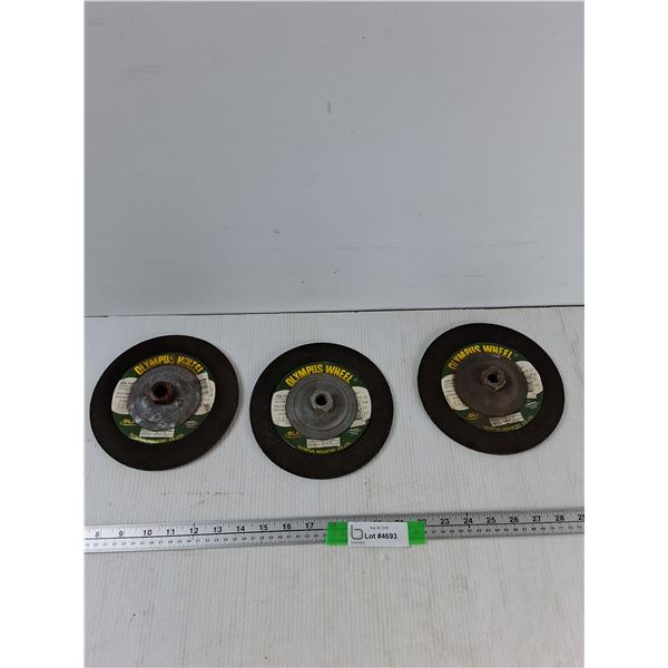 (3) Olympus Wheel 7.5″ Wheels