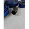 Image 2 : (3) Blue Rubber Hoses up to Approx 62′