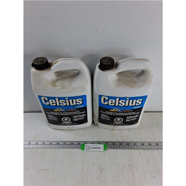 (2) 3.78L Celsius Antifreeze/Coolant CANNOT SHIP