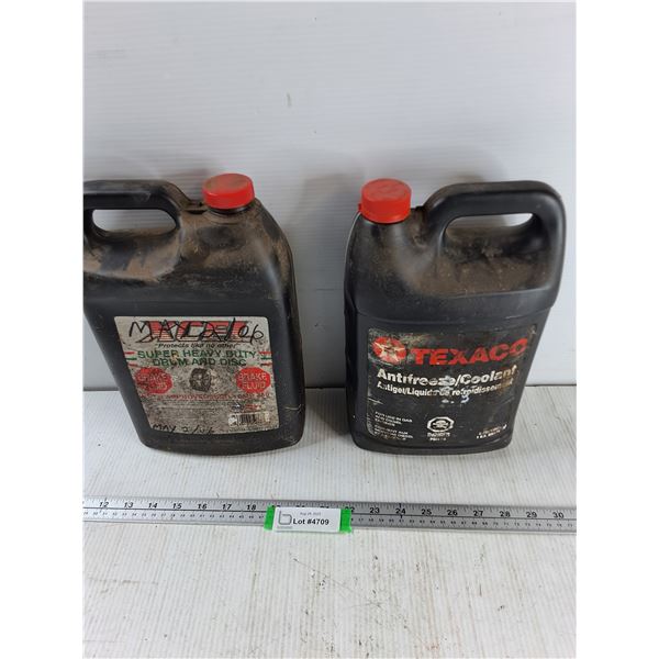 Texaco Antifreeze Coolant, Xcel Brake Fluid, Cannot Ship