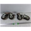 Image 1 : (4) 5″ Dolly Wheels