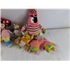 Image 3 : (8) Plush Toys, SpongeBob, Mickey Mouse, Pokemon