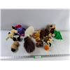 Image 1 : (11) Plush Toys, Garfield, Dinosaurs, (2) Clipable Tails