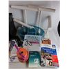 Image 2 : (4) White Stands, Microsoft Publisher 2010, Blank CDs, Misc