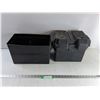 Image 1 : 10x7″ Noco Snap-Top Battery Box, 13x8″ Black Container