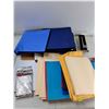 Image 3 : Lot of Various Binders, Duotangs, Letter opener, Misc Paper
