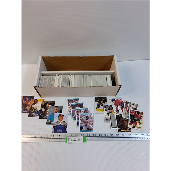 Assorted Football, Hockey Cards And Baseball - As Is CANNOT AUTHENTICATE