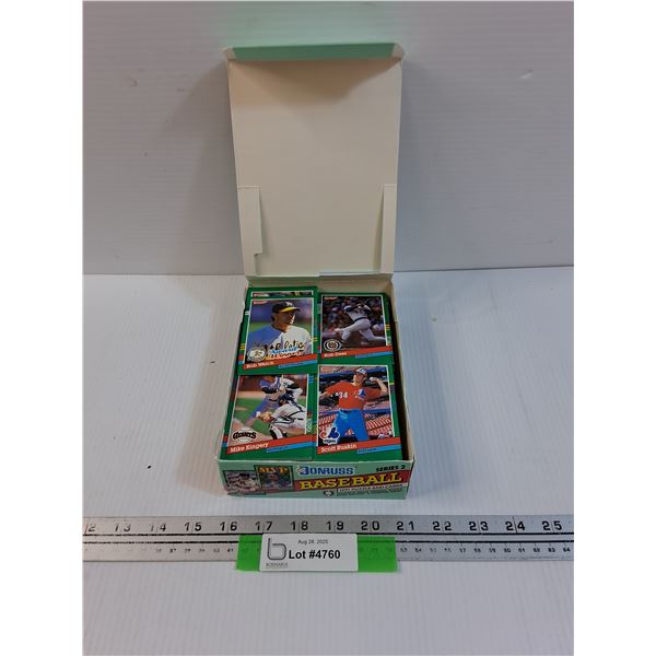 Assorted Donruss Baseball Cards - As Is CANNOT AUTHENTICATE