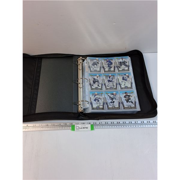 Assorted Hockey Cards And Binder - As Is CANNOT AUTHENTICATE