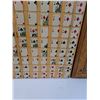 Image 3 : Framed Cross Stitching 16'' x 22'', Sequence Board Game 18 1/2'' x 20'' - As Is