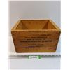 Image 1 : CIL Brand Wooden Ammunition/Ammo Box - 38 Special - 12" x 9.5" x 7.5"