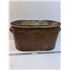 Image 1 : Metal Oval Basin Tub - 23" x 12" x 12"  -  PICK UP