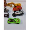 Image 4 : (10) Die Cast Vehicles: Double Decker Bus, Telecom, Metal Built Semi Model, Ferrari, Misc