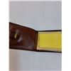 Image 3 : (2) Leather Mens Wallets: Aztec Theme & Tanned Hue