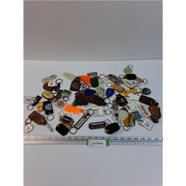 (30+) Assortment of Key Chains