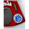 Image 3 : Asian Calligraphy Set w/Case - Pens Missing