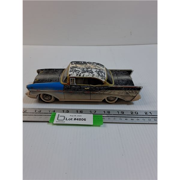 Chevy 1957 Bel-Air Die Cast Model Car - 1:24 Model Scale