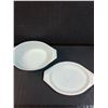 Image 3 : PYREX Blue Horizon Pattern 2.5QT Casserole Dish w/Lid - 13" x 9" x 4.5"
