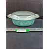 Image 1 : PYREX Winter Snowflake Pattern 1.5QT Cassorle Dish w/Lid