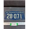 Image 1 : Saskatchewan 1962 License Plate