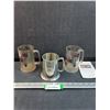 Image 1 : Metal John Deere Stein & (2) Champion Plastic Beer Mugs w/Champion Plastic License Holder