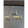 Image 3 : (6) Vintage Pocket Knives: Bone, Mother of Pearl, Misc