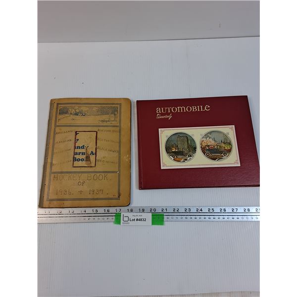 Custom Made 1936-37 Hockey Scrapbook & Automobile Quarterly Vol 17