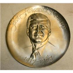 3D Kennedy Plate-- Signed